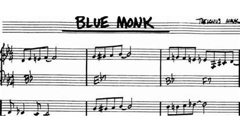 “Blue Monk” : Une mélodie envoûtante qui oscille entre le blues profond et la joie endiablée du bebop.